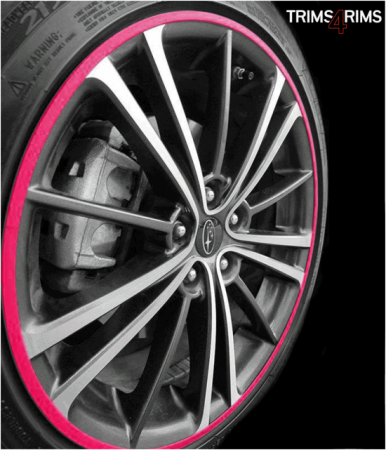 Universal Alloy Wheel Rim Scratch Repair Kit for Car Scratch Fix Quick, Size: 4XL, Pink